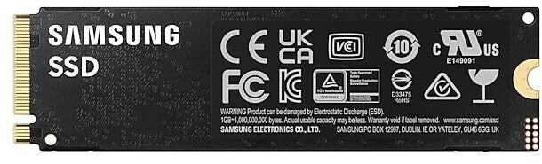 Samsung 990 Pro 4TB M.2 NVMe PCIe 4.0 SSD – 7.450 MB/s Lesen, 6.900 MB/s Schreiben, 4GB Cache, 2.400 TBW, AES 256-Bit, TRIM, Dynamic Thermal Guard Samsung 990 Pro 4TB M.2 NVMe PCIe 4.0 SSD – 7.450 MB/s Lesen, 6.900 MB/s Schreiben, 4GB Cache, 2.400 TBW, AES 256-Bit, TRIM, Dynamic Thermal Guard